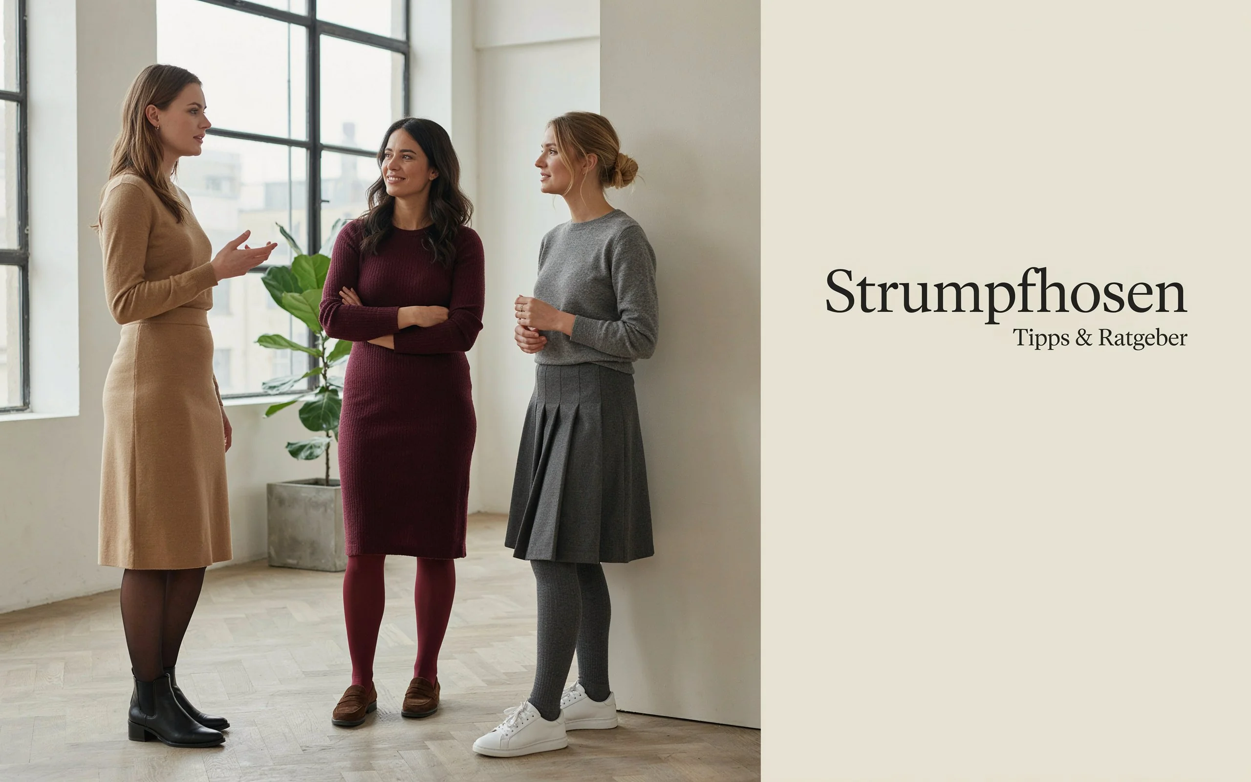 Die richtige Strumpfhosen-Größe finden